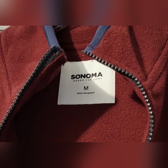 EUC Men's Sonoma Zip-up Fleece Sweater Jacket - Picture 3 of 8